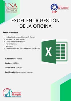 Excel en la Gestión de la Oficina