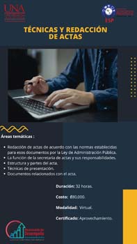 Técnicas y Redacción de Actas